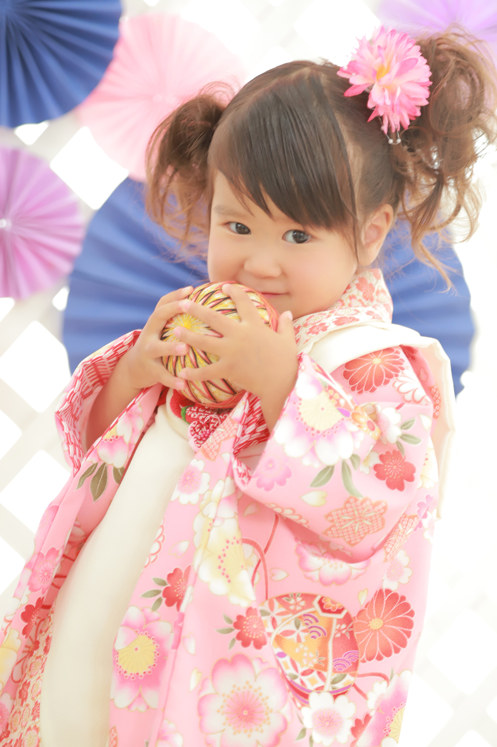 七五三写真＞愛らしい３歳さんをご紹介します！ | トータルフォトスタジオトマト|栃木県小山市の写真館です。七五三、お宮参り、成人式はトマトへ